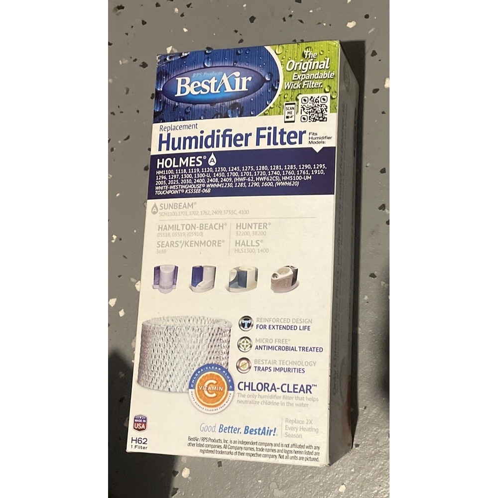 Best Air Replacement Humidifier Filter For Sunbeam A H62 Holmes Halls Hunter (T1